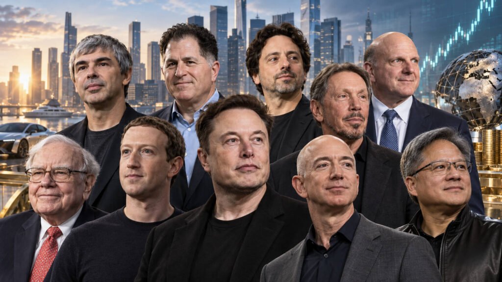 Die 10 reichsten Männer der Welt und wie sie ihr Vermögen aufgebaut haben reichsten Männer der Welt